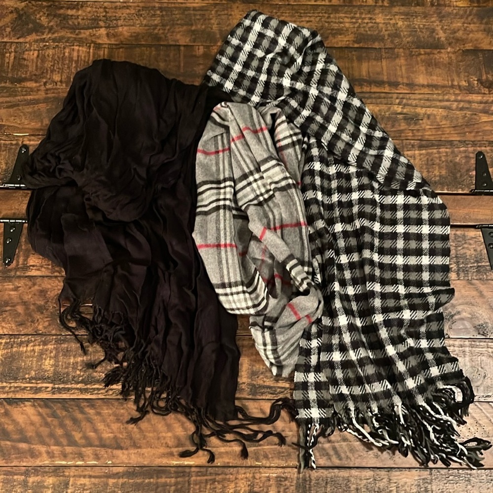 Three scarves for the price of one!